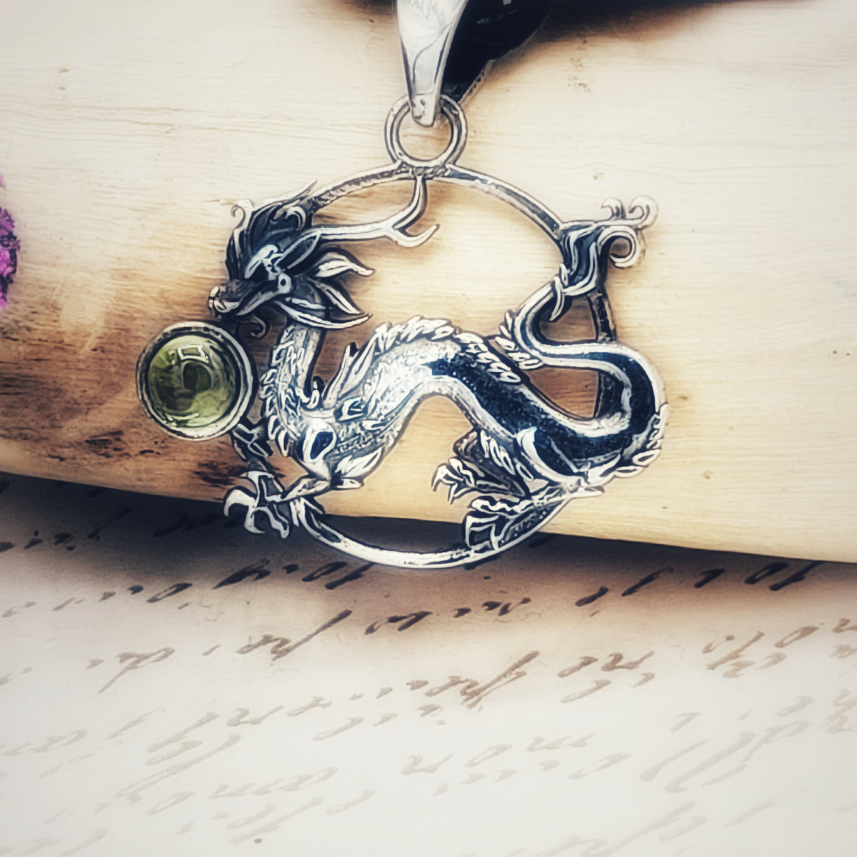 Silver Eastern Dragon