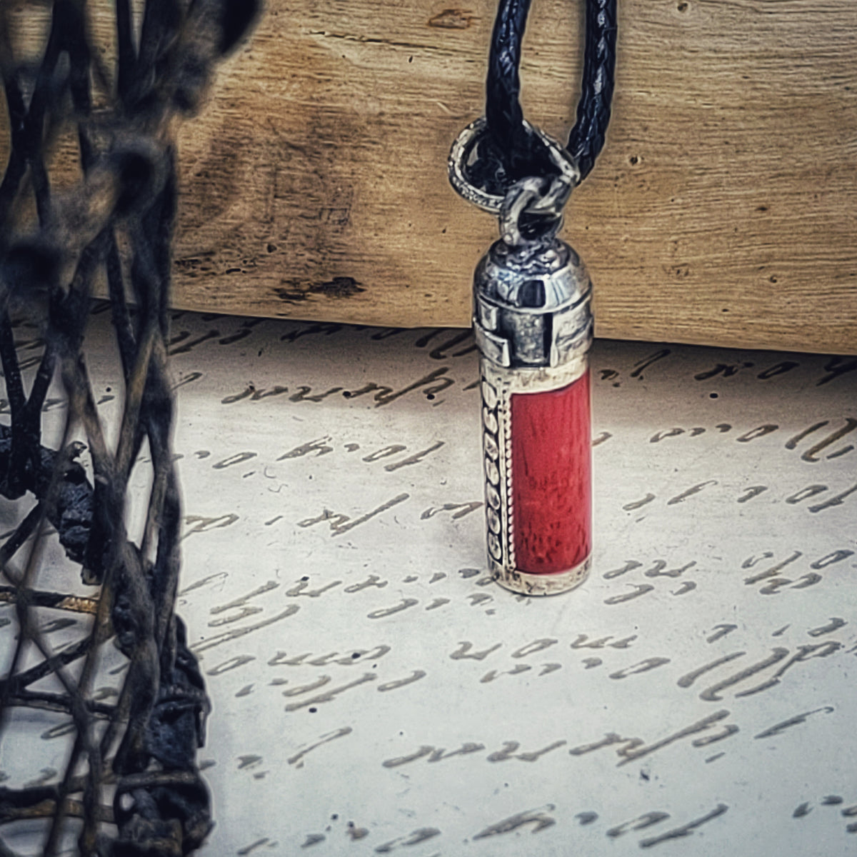 Silver Coral Keepsake