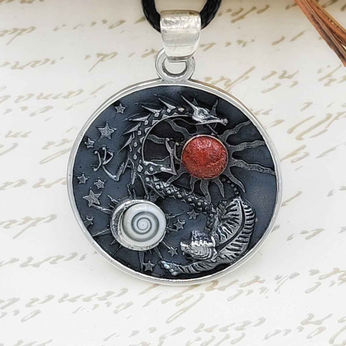 Silver Dragon Yin Yang