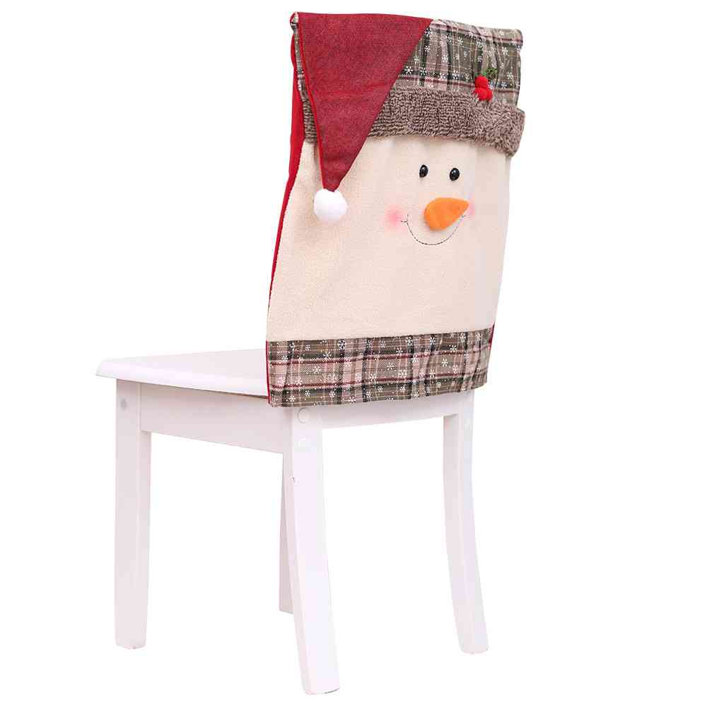 Pom-Pom Trim Chair Cover