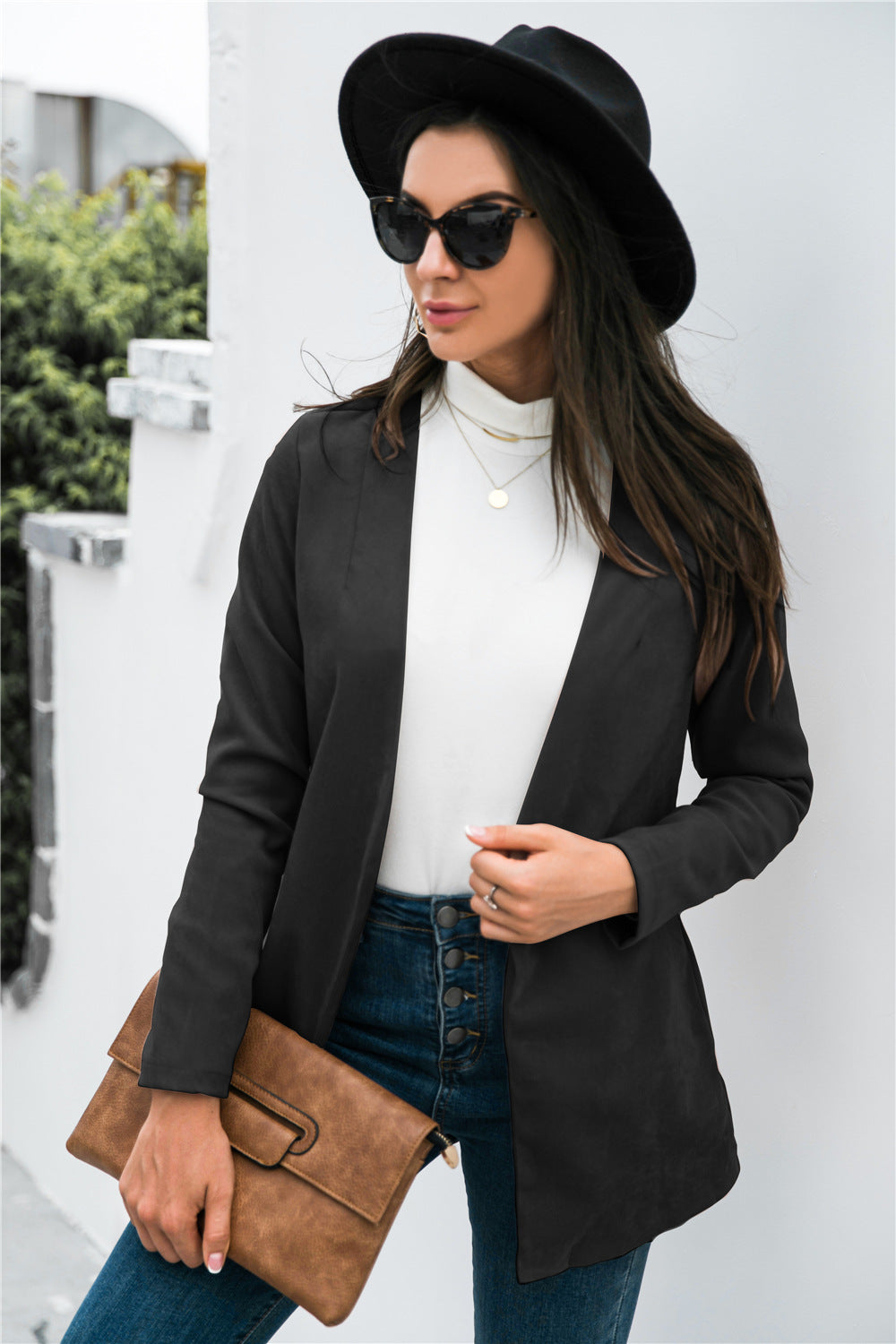 Three-Quarter Sleeve Blazer