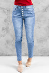 What You Want Button Fly Pocket Jeans