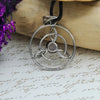 Silver Celtic Moonstone