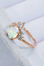 Best Of Me 925 Sterling Silver Opal Ring