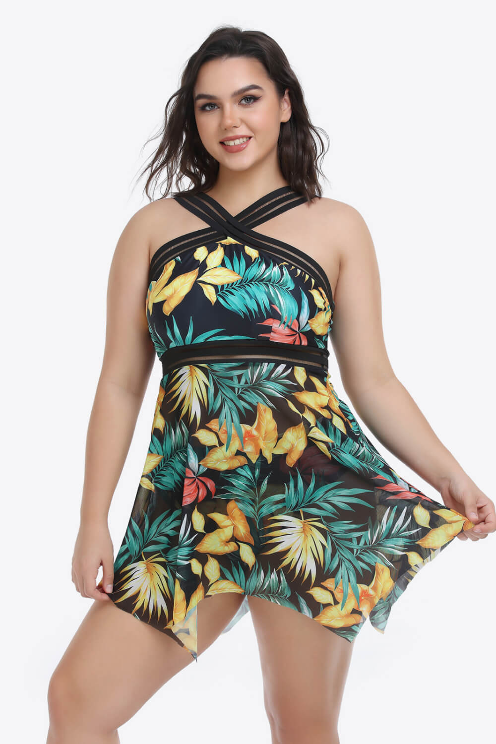 Handkerchief swimdress hot sale