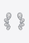 Pear Shape Moissanite Earrings