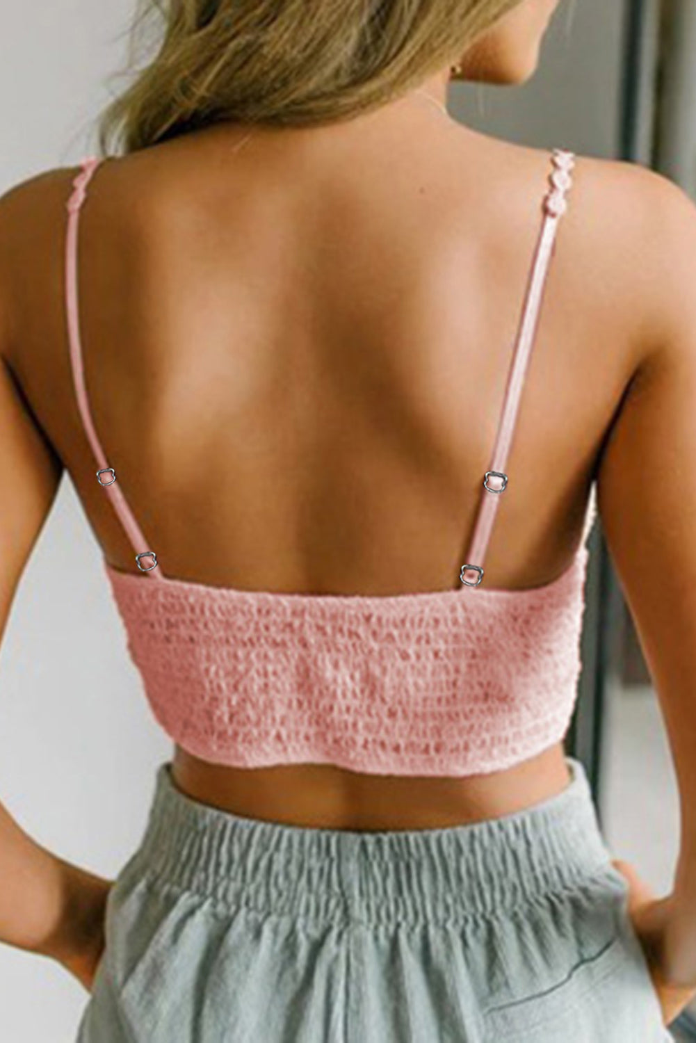 Sophisticated Chic Bralette In Dusty Rose